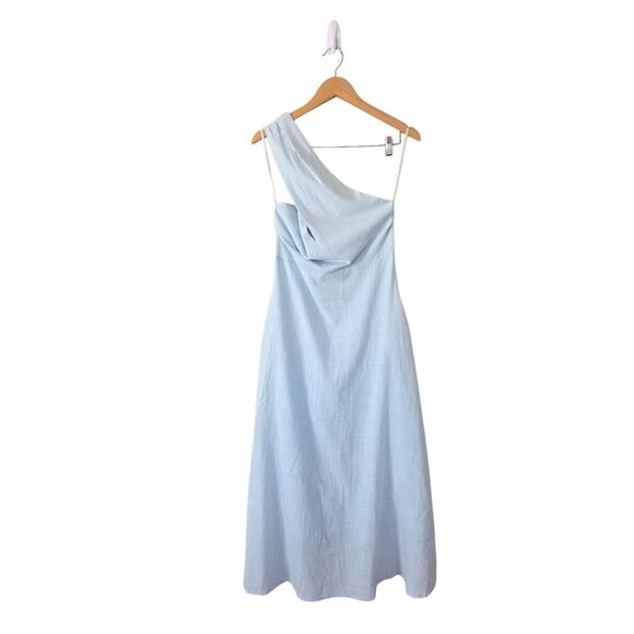 Petal & Pup Betsy Halterneck Maxi Dress Size Medium in Pale Blue NEW - Picture 6 of 10